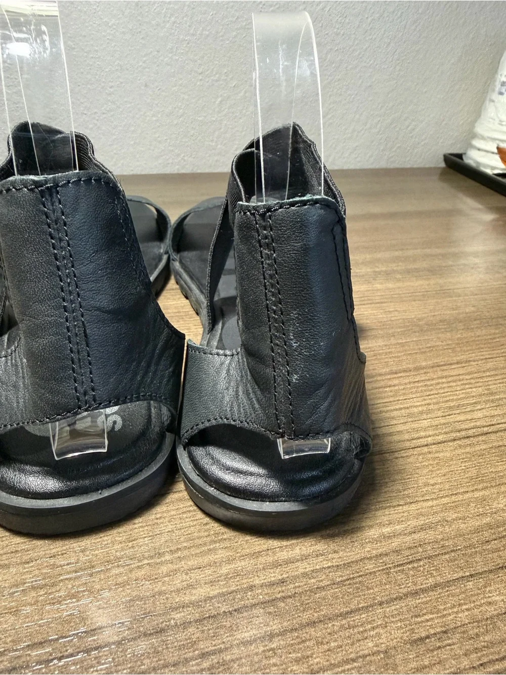 Sorel Ella II Sandal in Black Leather